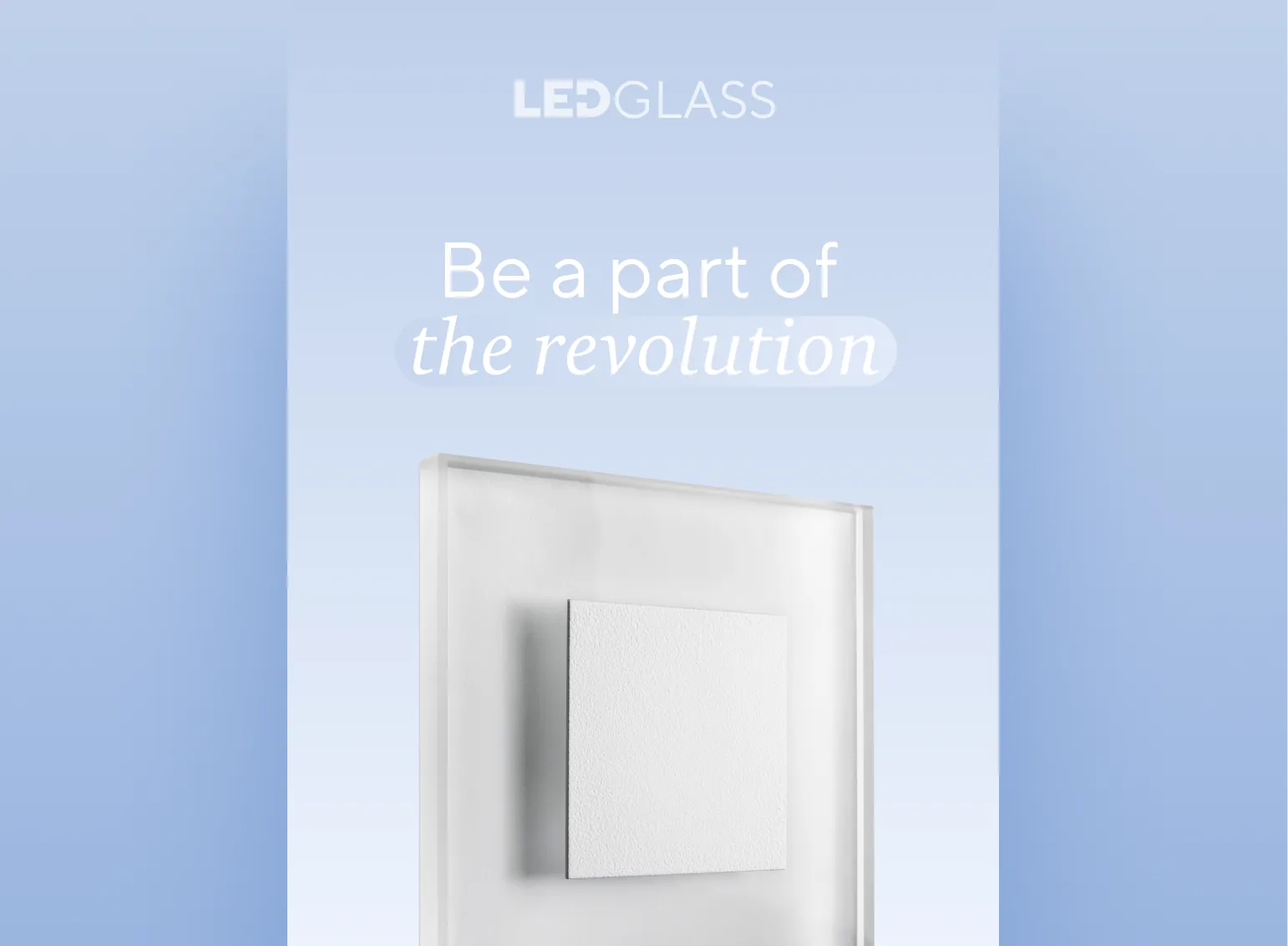 Led Glass project design